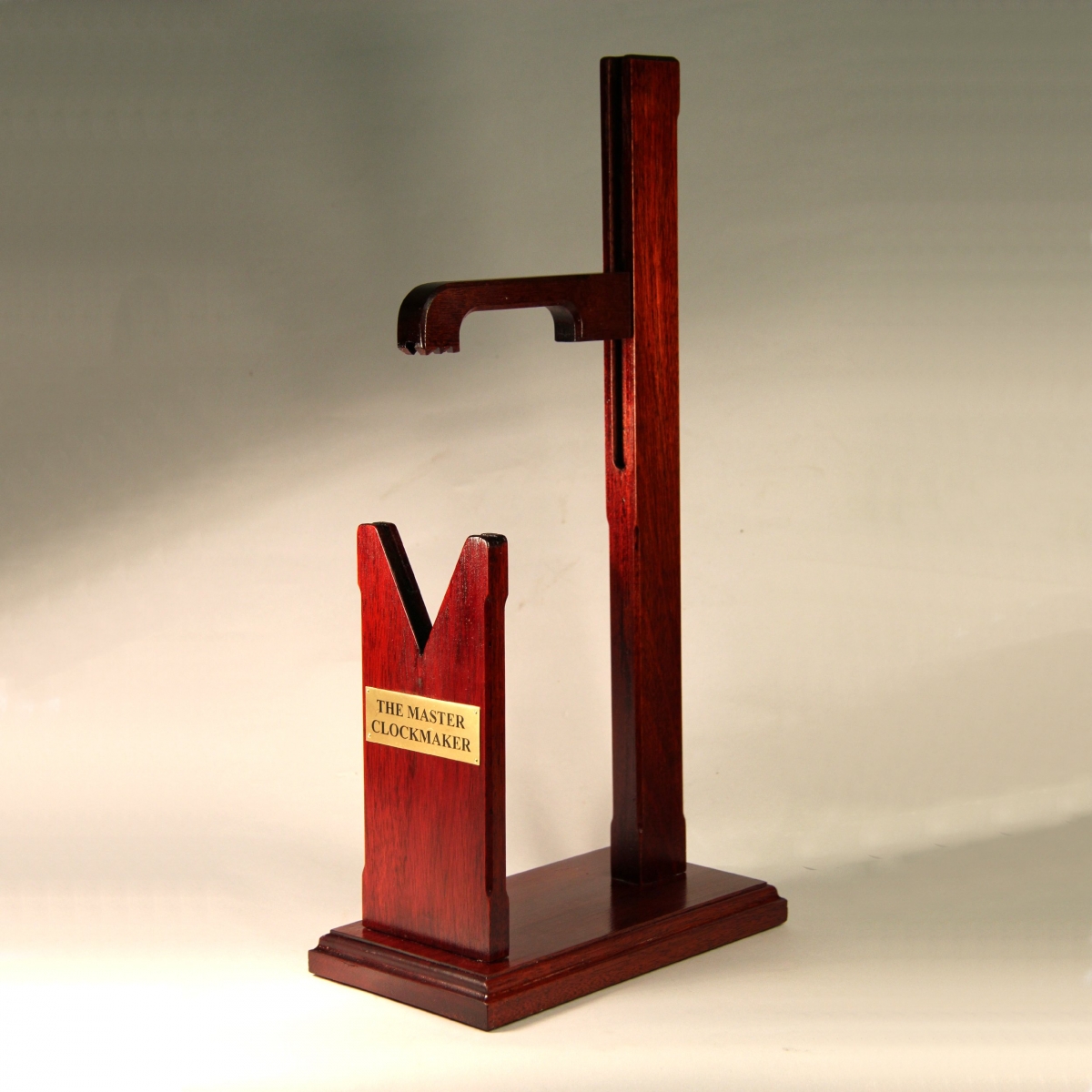 Clock movement testing stand for sale.