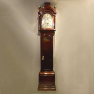 London Mahogany Longcase Clock.