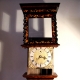 036 Early English first period marquetry longcase clock.