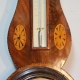 Rare and Early 'Sheraton' banjo barometer of the first period by Walter Gough, London. Cir