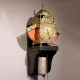 Winged Lantern clock with original Verge escapement. Maker, John Wright, Mansfield. Circa 1690.