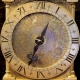 Rare and important, first period lantern clock attributed to Peter Closon. Circa 1635.