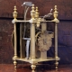 Rare and important, first period lantern clock attributed to Peter Closon. Circa 1635.
