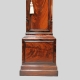 A fine London mahogany, silvered dial longcase clock by Archibald Collier, Bond St. Circa 1785.