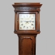 An oak thirty hour longcase clock by James Joyce of Whitchurch, Shropshire. Circa: 1790.