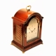 Small bracket or table clock by Perigal of London. Having a mahogany case and silvered dial. Circa 1