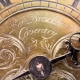 C17th English Lantern clock with centre swing, verge escapement. Made by Benjamin Brockhurst of Cove