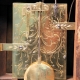 A good Bell top, walnut table clock by John Taylor of London. Circa 1780.