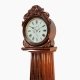 A Scottish Pillar or Column Longcase clock with circular dial and mahogany case. Circa 1860.