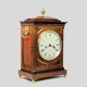 A small, chamfer top, striking bracket clock in a rosewood case. By Henry Archard, London. Circa 186