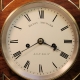 A small, chamfer top, striking bracket clock in a rosewood case. By Henry Archard, London. Circa 186