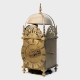 A rare northern English lantern or 'House' clock by Henry Burges senior of Mobberley, Ches