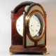A fine mahogany table clock with enamel dial by Ellicott & Taylor circa 1820 (Regency period).