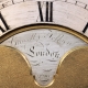 Verge escapement, quarter chiming, Georgian bracket clock by Gravell & Tolkien, London. Circa 18