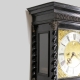 A fine and early English, panelled ebony longcase clock by John Drew, London. Circa 1685.