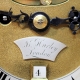 Georgian inverted Bell-top, verge escapement, ebonised bracket clock by Isaac Hurley, London. Circa 