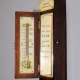 An extremely rare, English 'Campaign' stick barometer in a Rosewood case. Circa 1850.