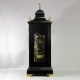 VERGE BRACKET CLOCK BY JOHN TAYLOR, LONDON. IN AN EBONISED BELL-TOP CASE. CIRCA 1780.