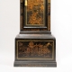 Green chinoiserie longcase