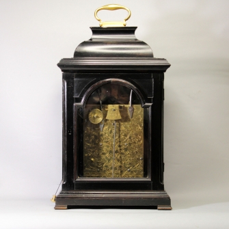 A good and slightly smaller, quarter repeating, verge escapement bracket clock by Andrew Marchant of