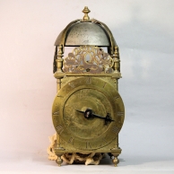 A second period English lantern clock by Peter Closon, London. Circa 1650.