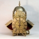 A 3rd period, winged, English Lantern clock by Samuel Tinham of New Sarum (Salisbury) Circa 1690.
