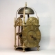 18th century lantern clock by Windmills & Bennet, London. Verge escapement, circa 1725.