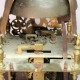 18th century lantern clock by Windmills & Bennet, London. Verge escapement, circa 1725.