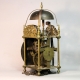 18th century lantern clock by Windmills & Bennet, London. Verge escapement, circa 1725.