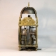 18th century lantern clock by Windmills & Bennet, London. Verge escapement, circa 1725.