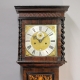 An important and rare early English, small Marquetry Longcase Clock. Attributed to Nathaniel Pyne.  