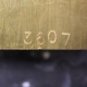 A Great Western Railway, Drop-dial fusee wall clock. Mahogany case and numbered 3607. Circa 1870.