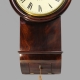 A Great Western Railway, Drop-dial fusee wall clock. Mahogany case and numbered 3607. Circa 1870.