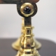 A rare and small, English skeleton clock of unusual style, by Richard Winter of Chieveley. Circa 186