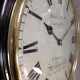 A very large fusee wall clock by the Welsh maker: Henry Harris of Monythusloyn. Circa 1848.