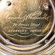 A substantial and fine, English fusee, striking carriage clock. By Cousens & Whiteside, London. 
