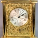 A substantial and fine, English fusee, striking carriage clock. By Cousens & Whiteside, London. 