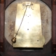 A 'Salt box' verge escapement, fusee, English dial wall clock by Upjohn of Exeter. Circa 1