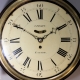 A 'Salt box' verge escapement, fusee, English dial wall clock by Upjohn of Exeter. Circa 1