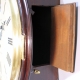 A 'Salt box' verge escapement, fusee, English dial wall clock by Upjohn of Exeter. Circa 1