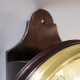 A 'Salt box' verge escapement, fusee, English dial wall clock by Upjohn of Exeter. Circa 1
