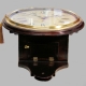 A 'Salt box' verge escapement, fusee, English dial wall clock by Upjohn of Exeter. Circa 1