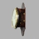 A 'Salt box' verge escapement, fusee, English dial wall clock by Upjohn of Exeter. Circa 1