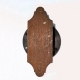 A 'Salt box' verge escapement, fusee, English dial wall clock by Upjohn of Exeter. Circa 1
