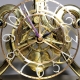 Epicyclic skeleton clock by Fred Whitlock. Copied from an original circa 1820 example by Messrs. Str