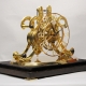 Epicyclic skeleton clock by Fred Whitlock. Copied from an original circa 1820 example by Messrs. Str